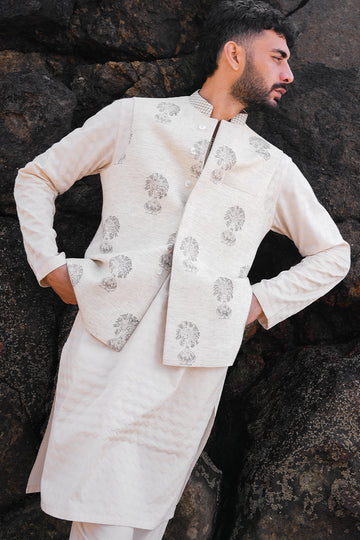 'Cream' Waistcoat